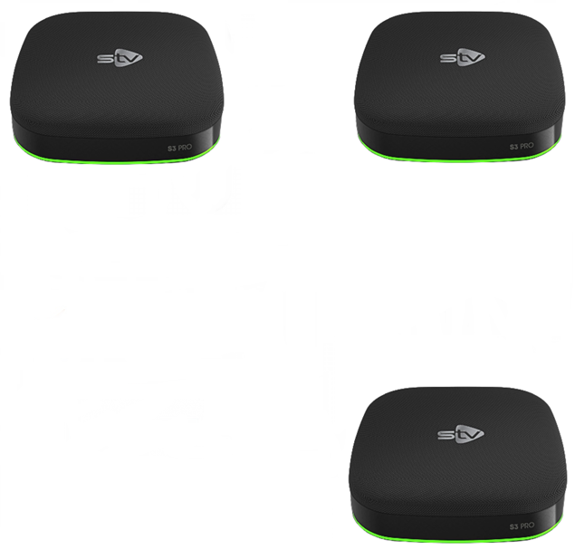 Três Unidades Stv S3 Pro